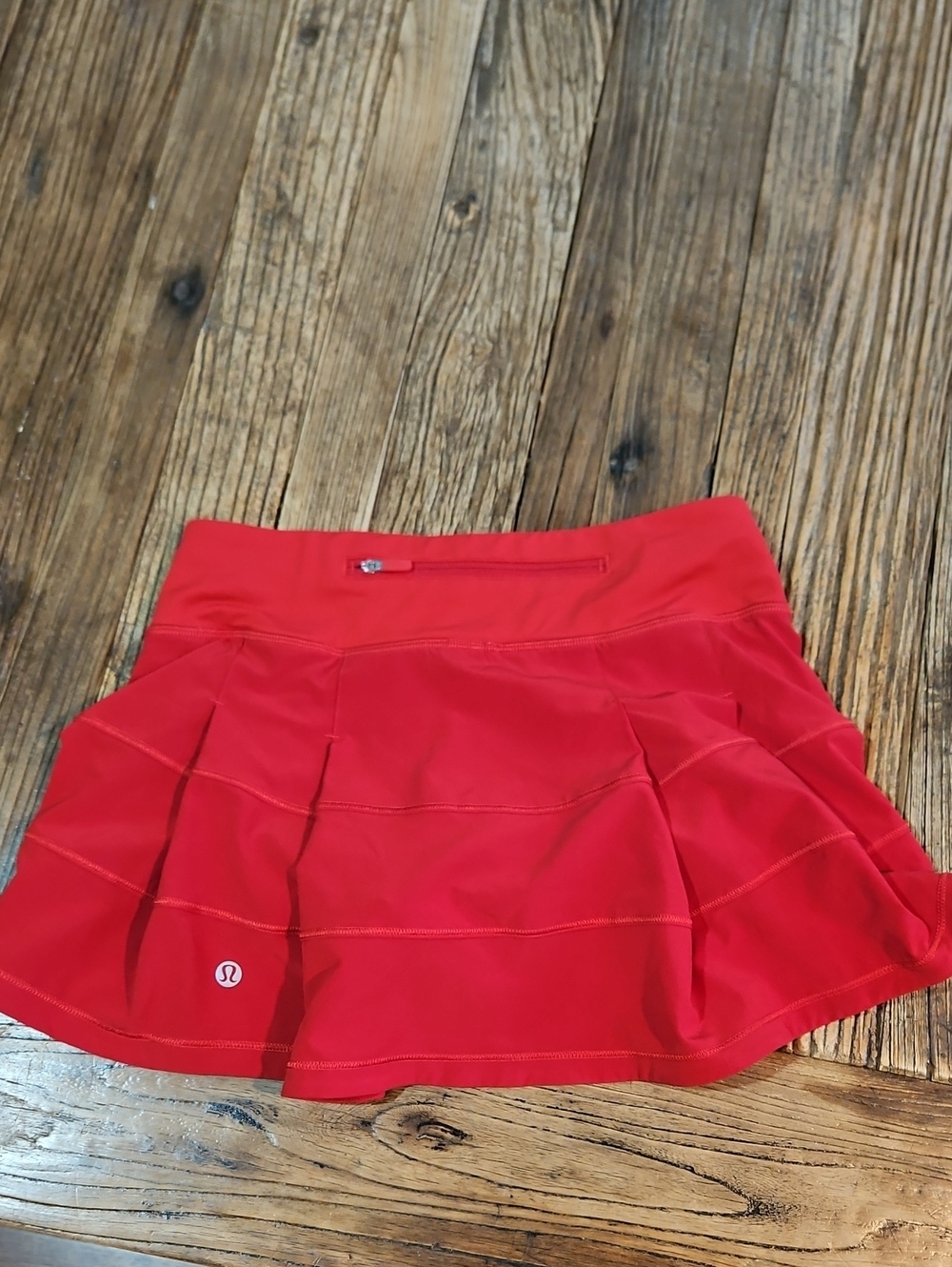 lululemon athletica Red Circle Skater Skort Size 2